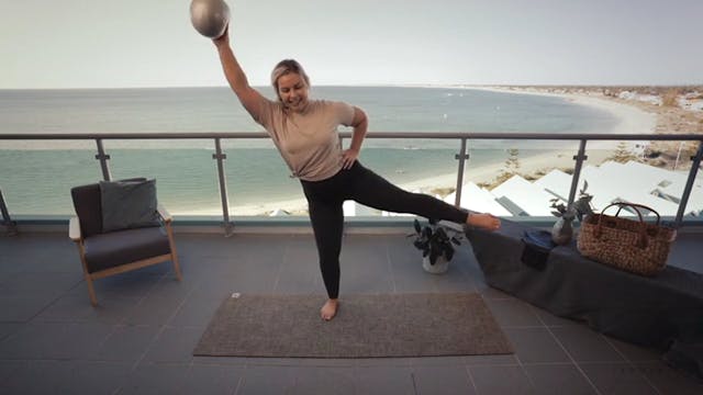 Pilates Barre Sculpt - Full body ft Mini Stability Ball
