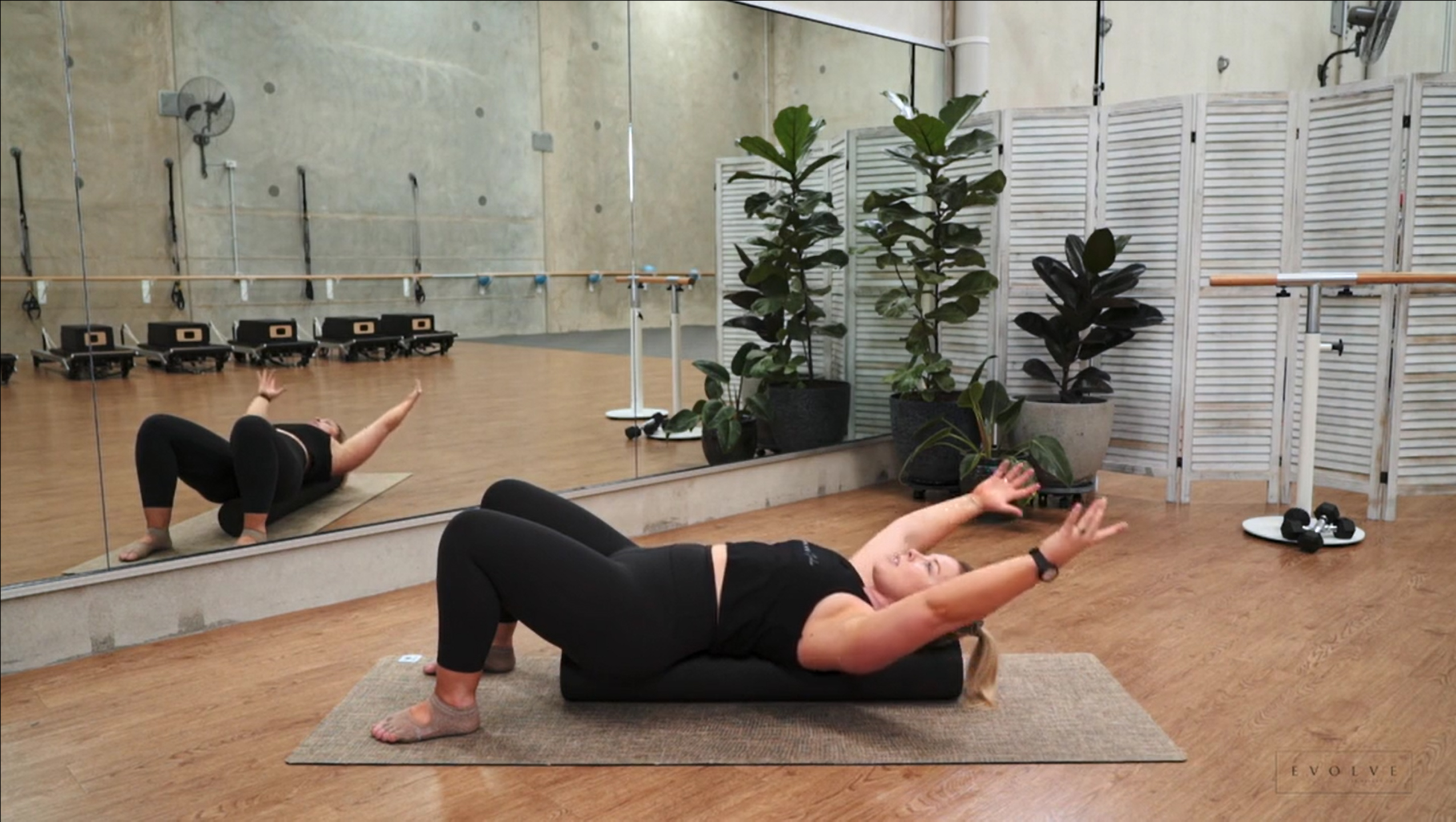 Evolve Studio Pilates Foam Roller Release