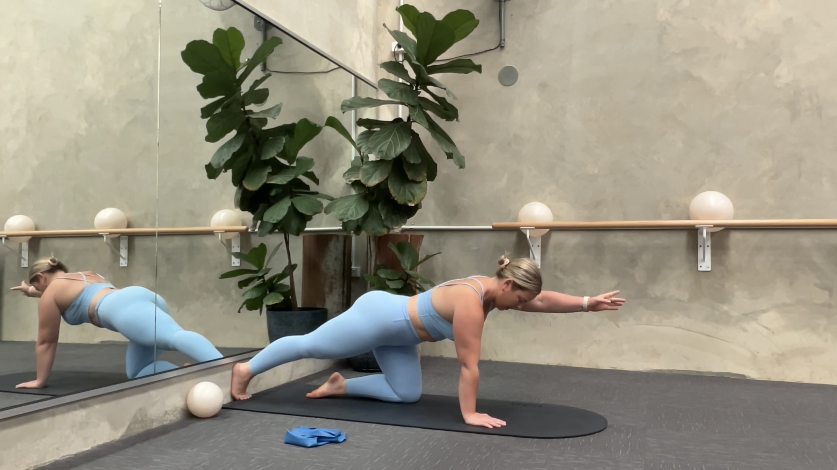 Pilates Spinal Support Core Strength Class 