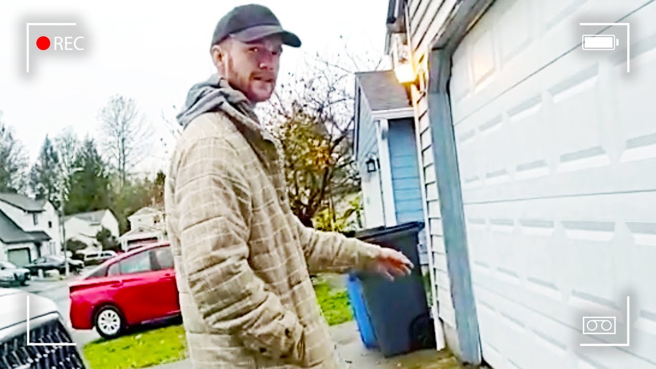 Cops Open Garage Door, Instantly Regret It