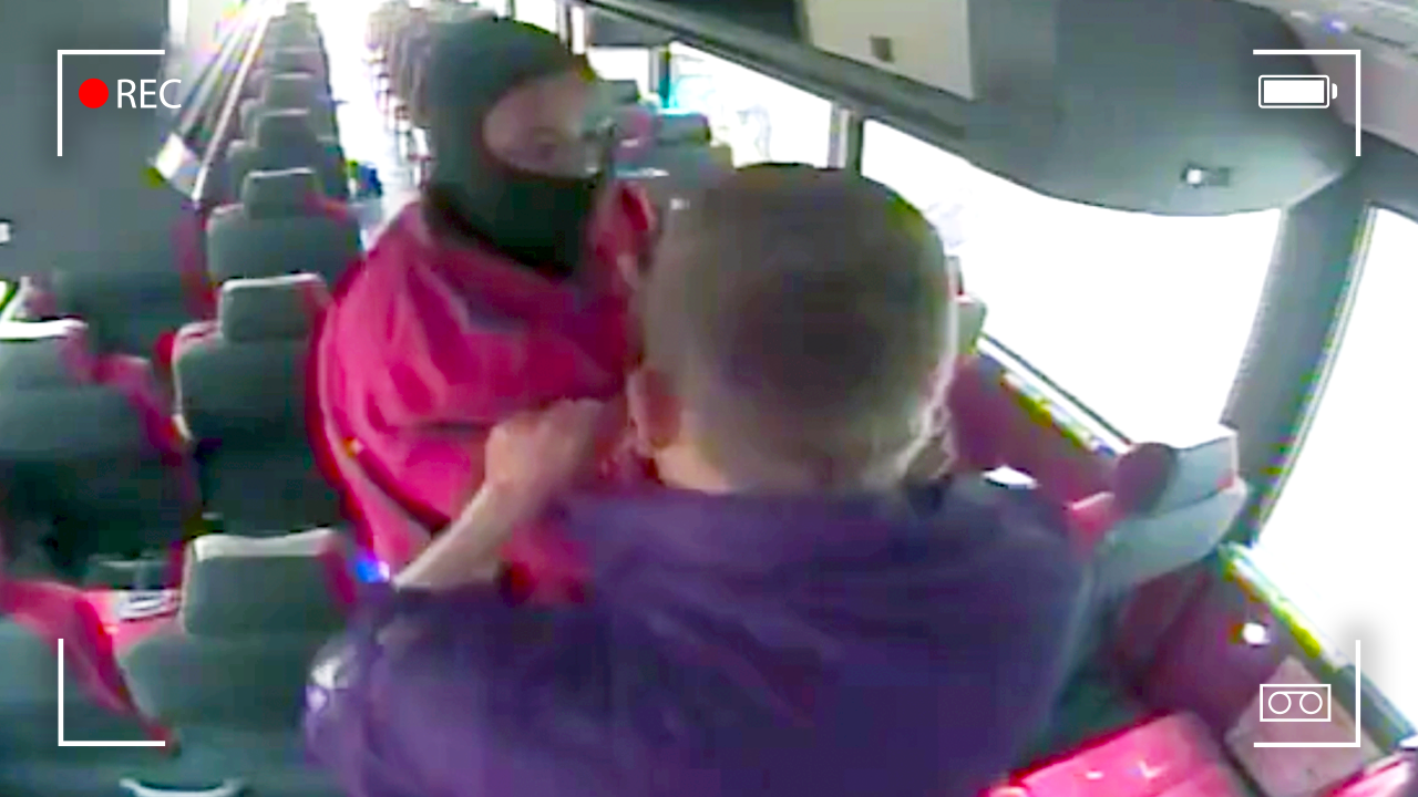 Bus Passenger Wakes Up To Man Slicing His Face