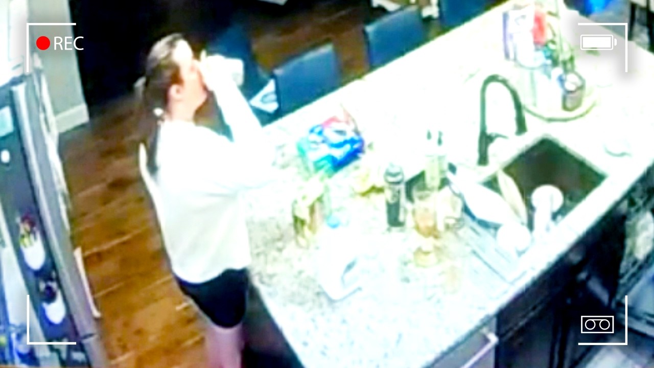 Husband Whistles as He Slowly Murders Wife