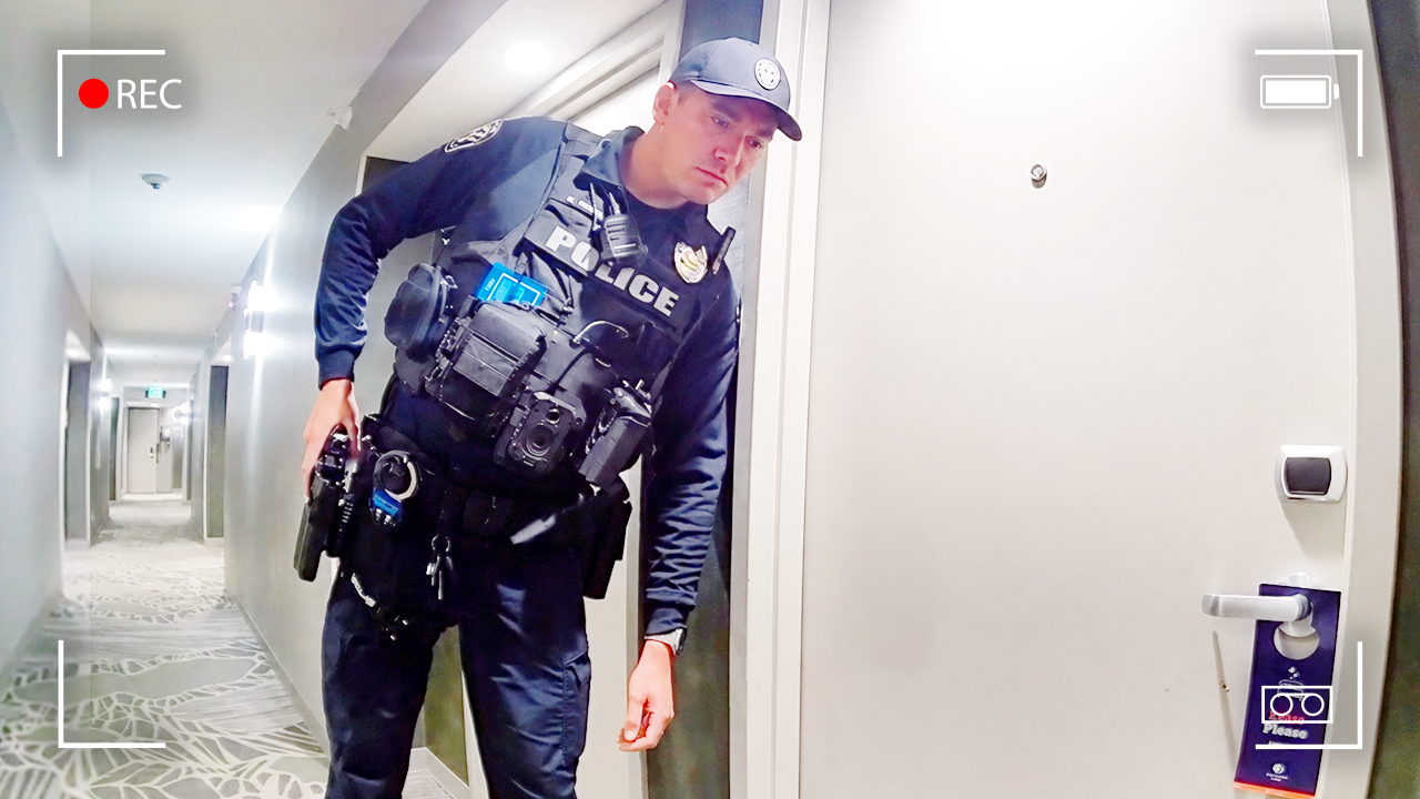 Cops Have No Idea They're Walking Into an Ambush