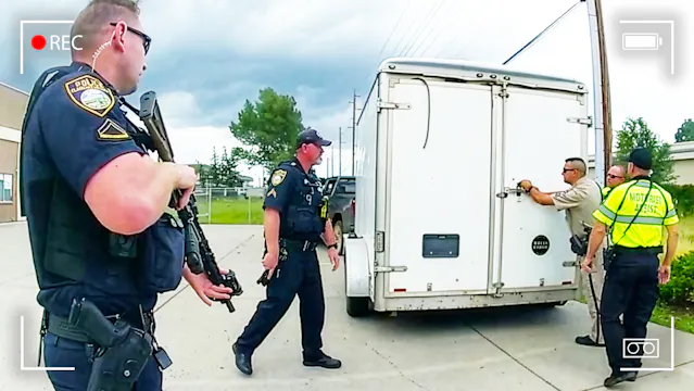 Hands Sticking Out of Trailer Leads t...