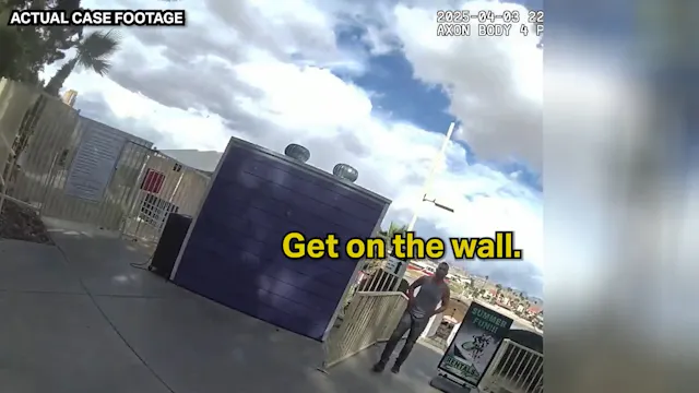 Gunman Opens Fire on Two Cops Point B...