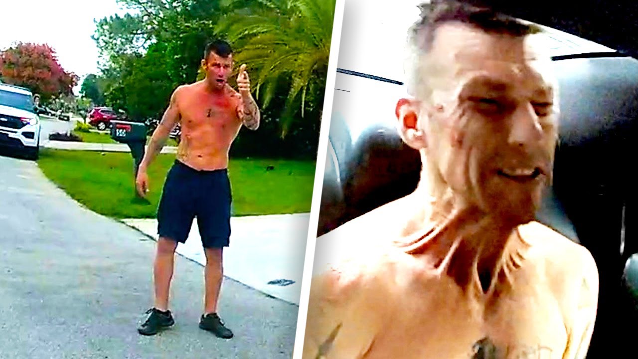 Man Challenges Cops to Fight, Instantly Regrets It