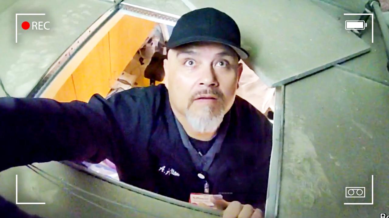 Man Escapes Police in the Most Unexpected Way