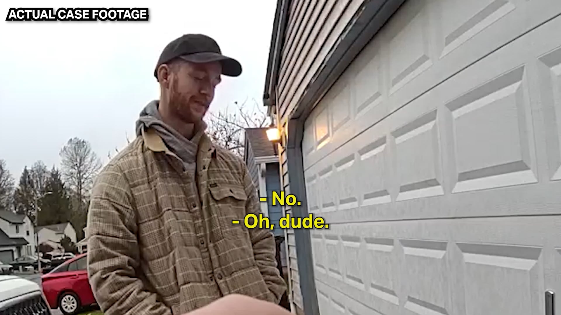 Cops Open Garage Door, Instantly Regret It