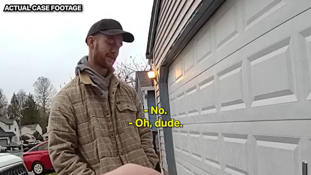 Cops Open Garage Door, Instantly Regr...