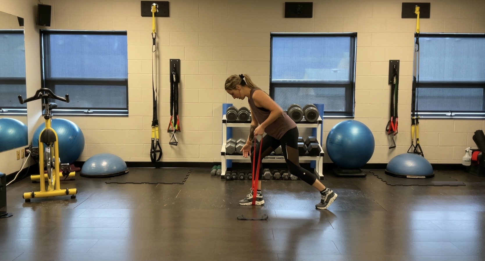 Travel or at home Mini band workout