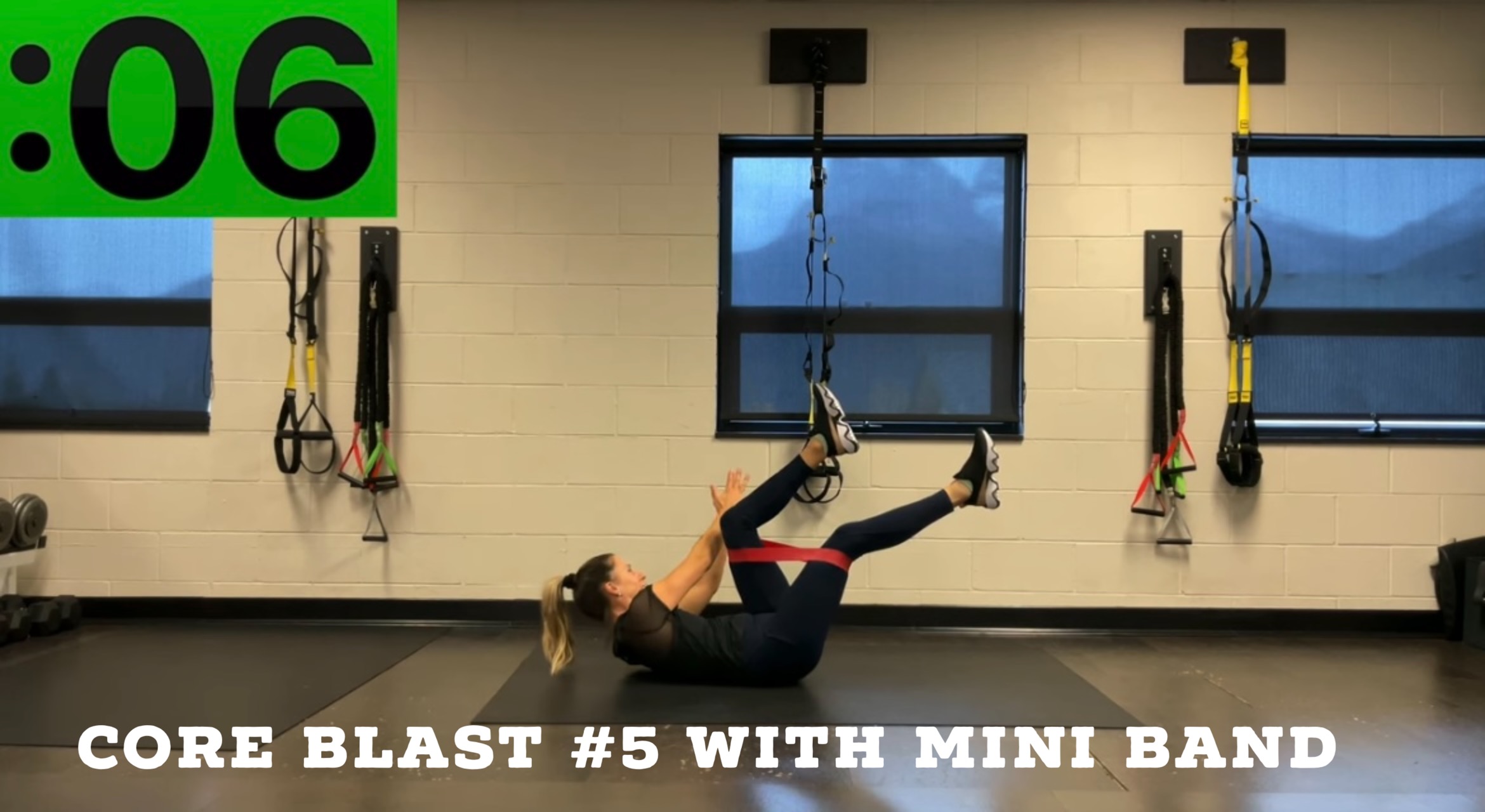 Core Blast #5- Mini Band Work