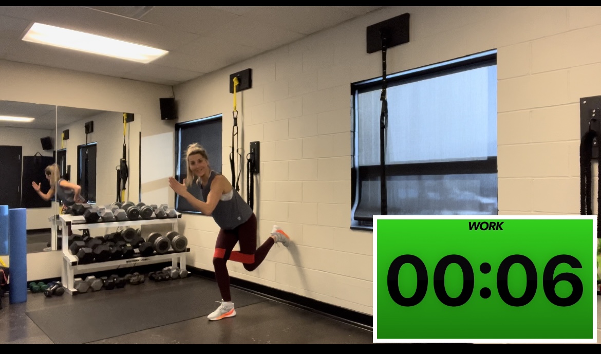 Wall Squat Session with Thick or Thin Band