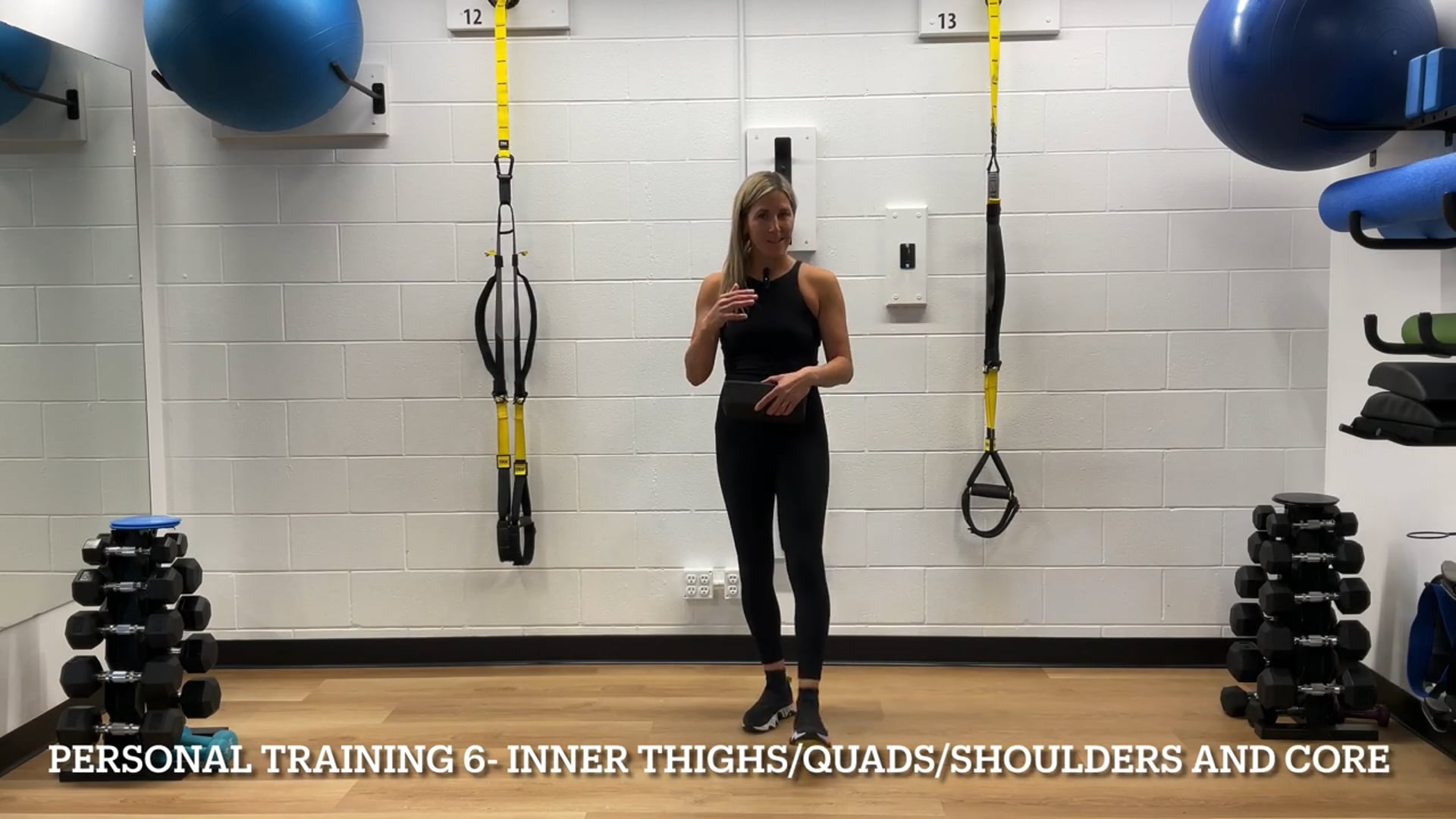 Personal Training 6- Inner thights/Shoulders/Quads/Core