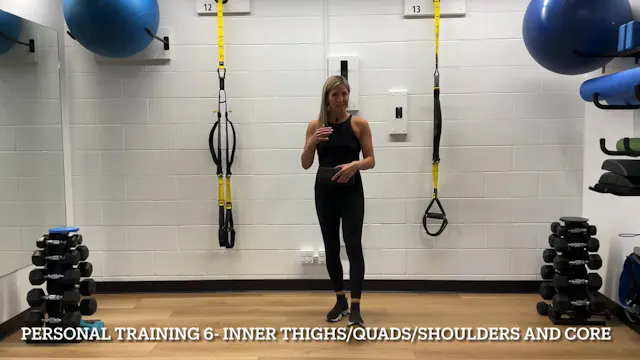 Personal Training 6- Inner thights/Sh...