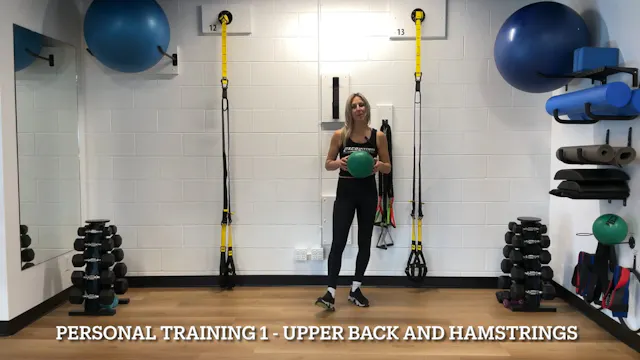 Personal Training 1- Upper Back/Hamst...