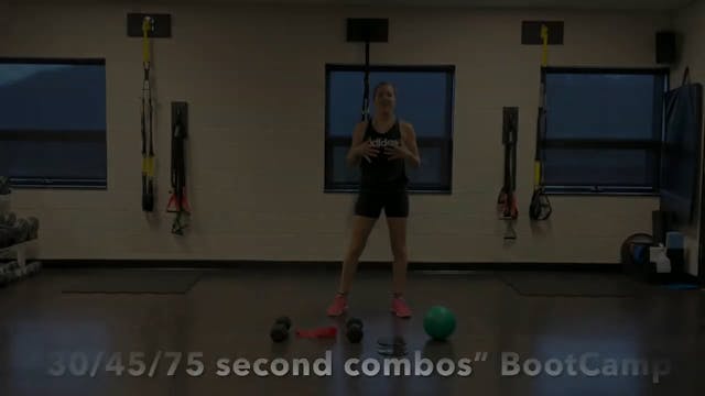 30/45/75 Second Glute Burner BootCamp