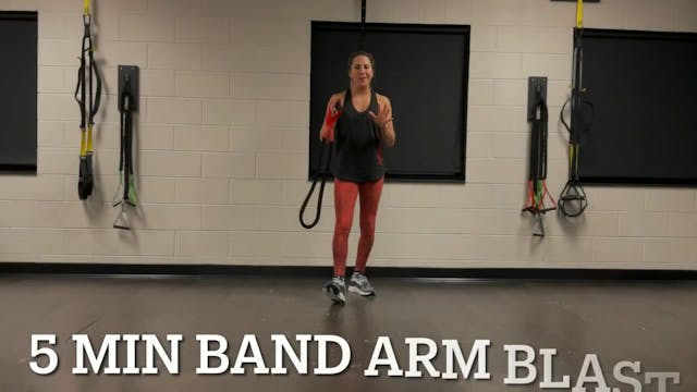 5 min Band with Handles Arm Blast 