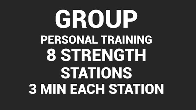 Group Personal Training #15-Chest/Mid...