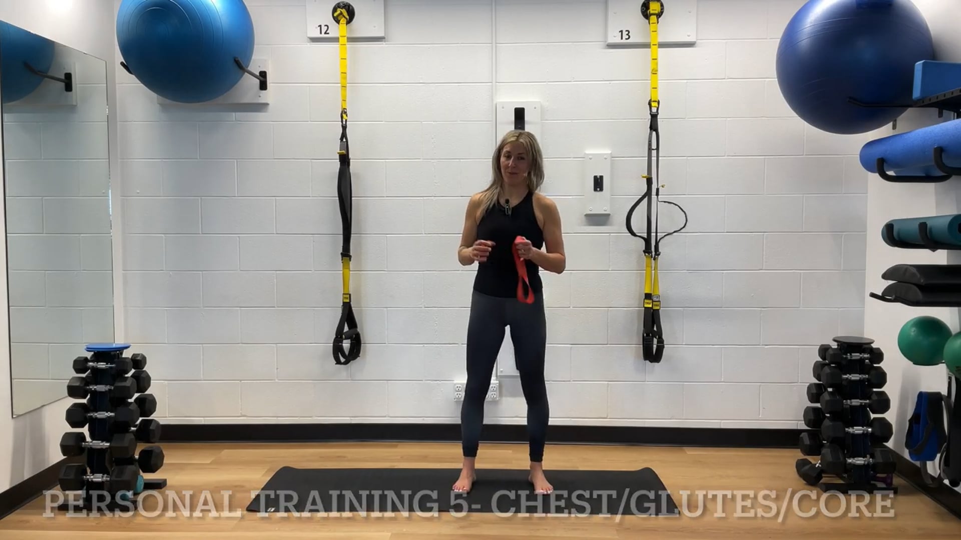 Personal Training 5- Chest/Core/Quads