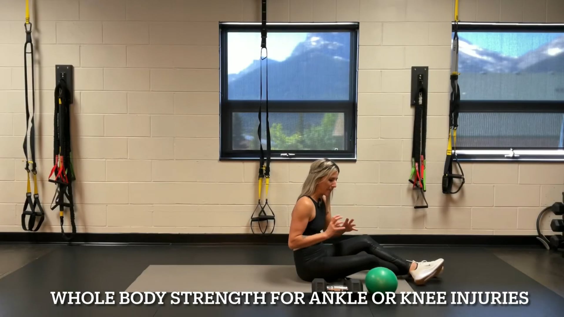 Ankle Injury-Whole Body Strength 