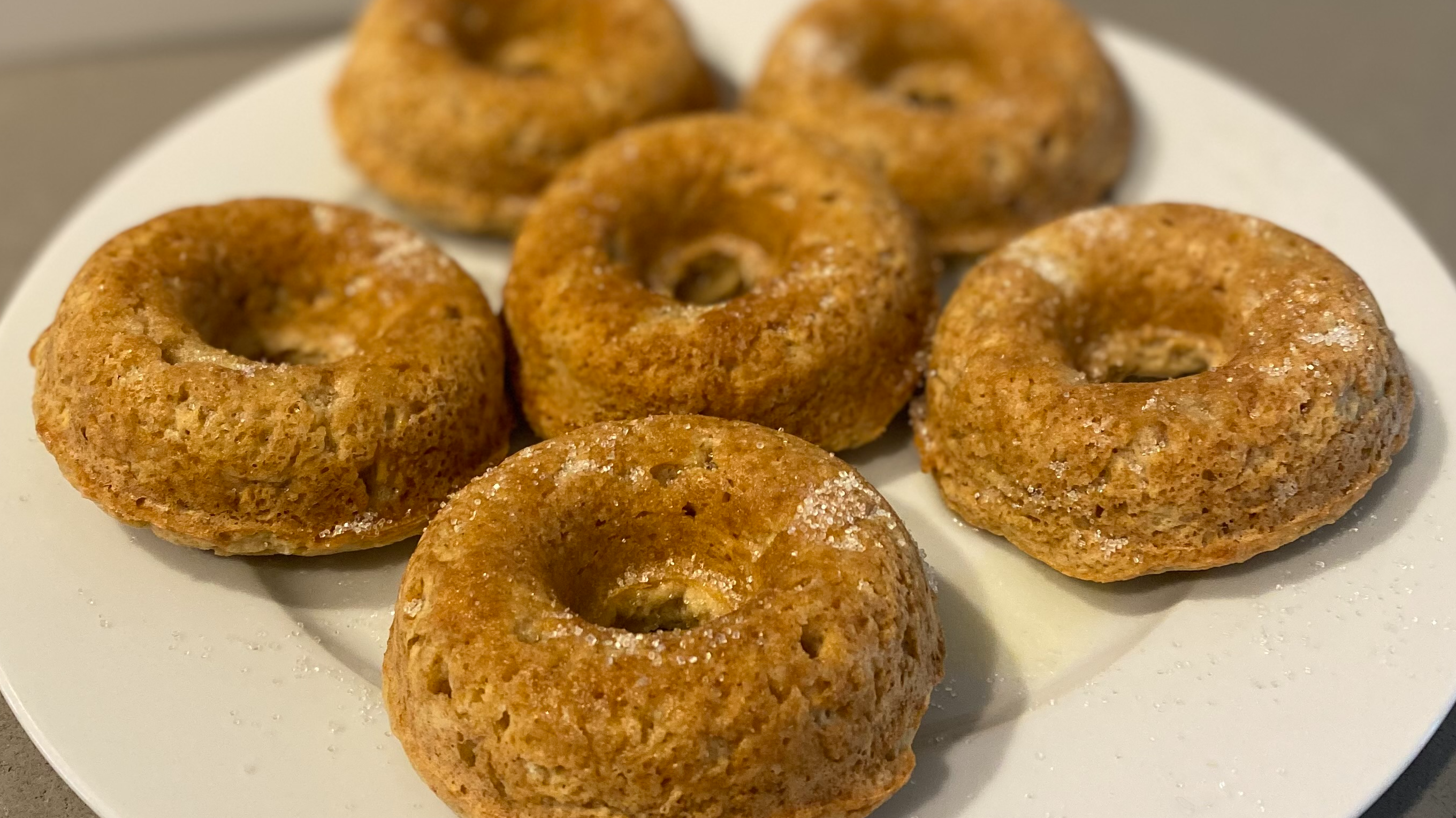 Gluten Free Monk Fruit Sugar Donuts 