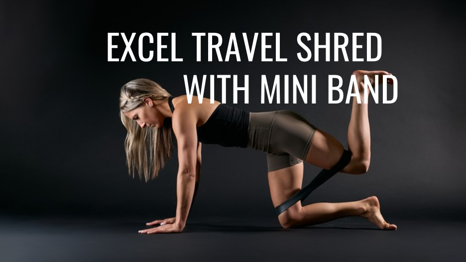 Excel Travel Shred with Mini Band