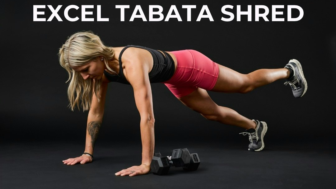 Excel Tabata Shred (14 min or less whole body workouts)