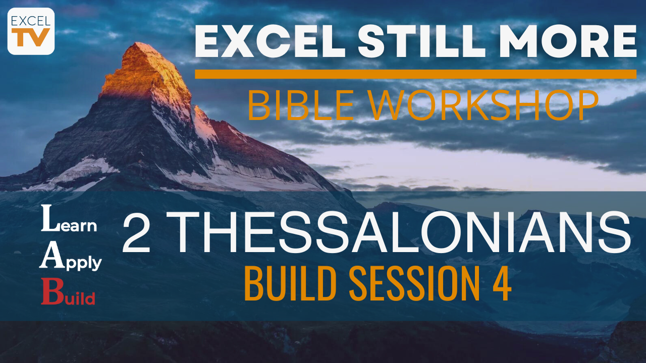 2 Thessalonians - Building Session 4