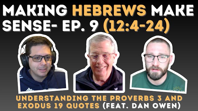 Hebrew's Use of OT: Proverbs and Exod...