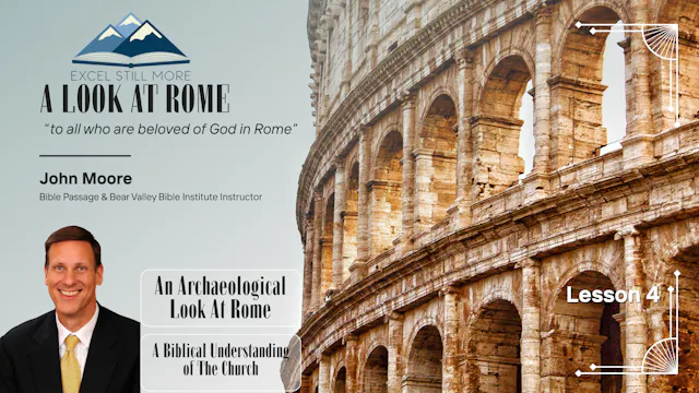 Lesson 4 - A Look At Rome