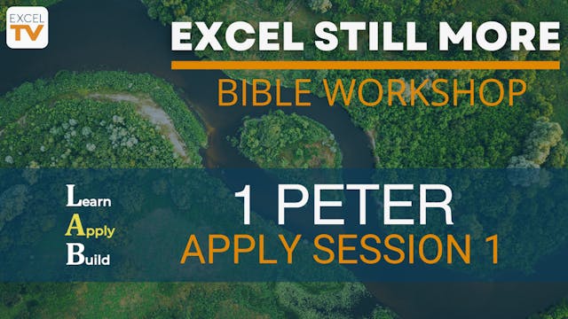 1 Peter - Applying Session 1