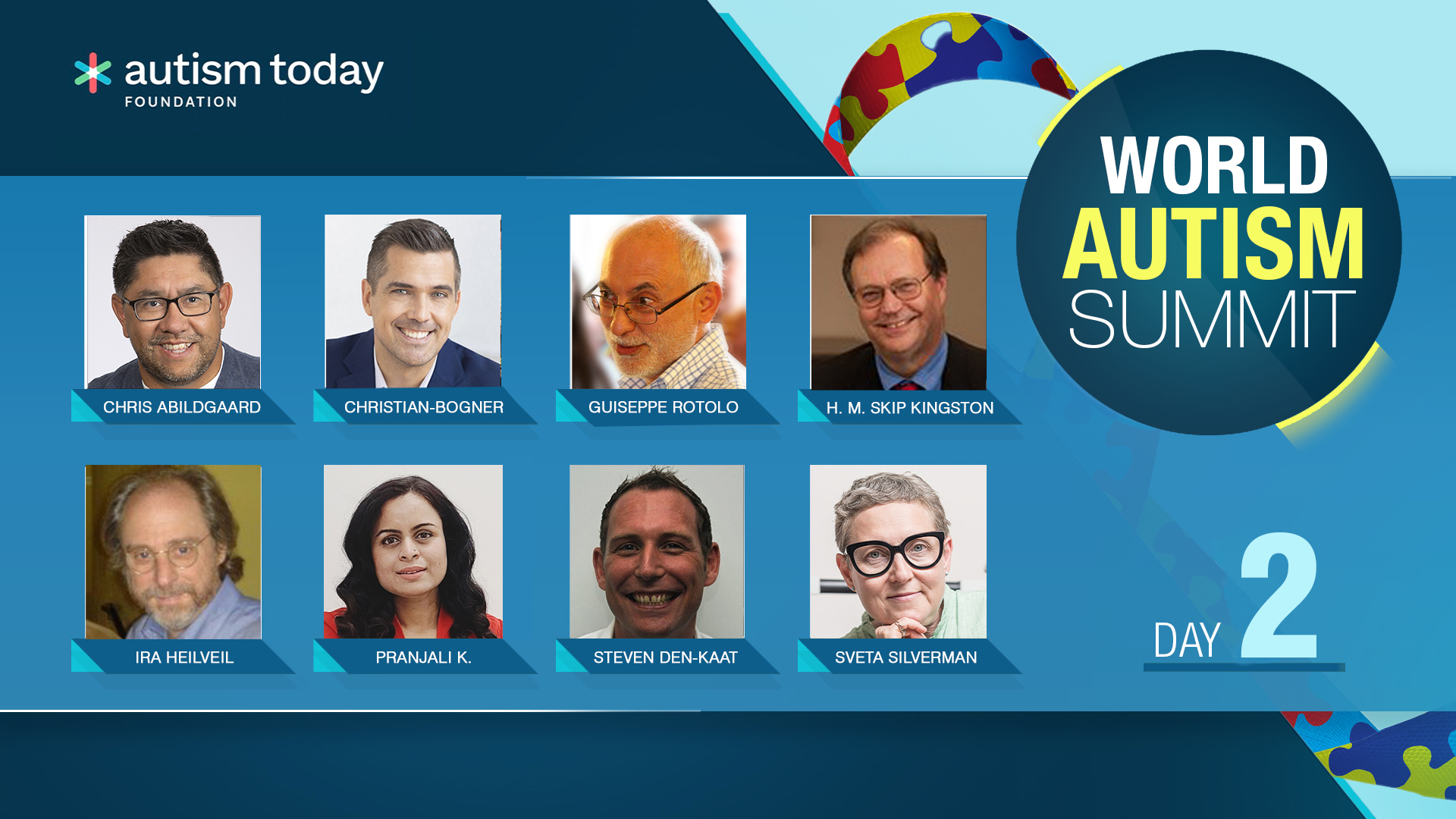 World Autism Summit Day 2 Adolescence & Health