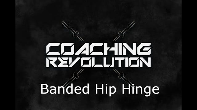 Banded Hip Hinge