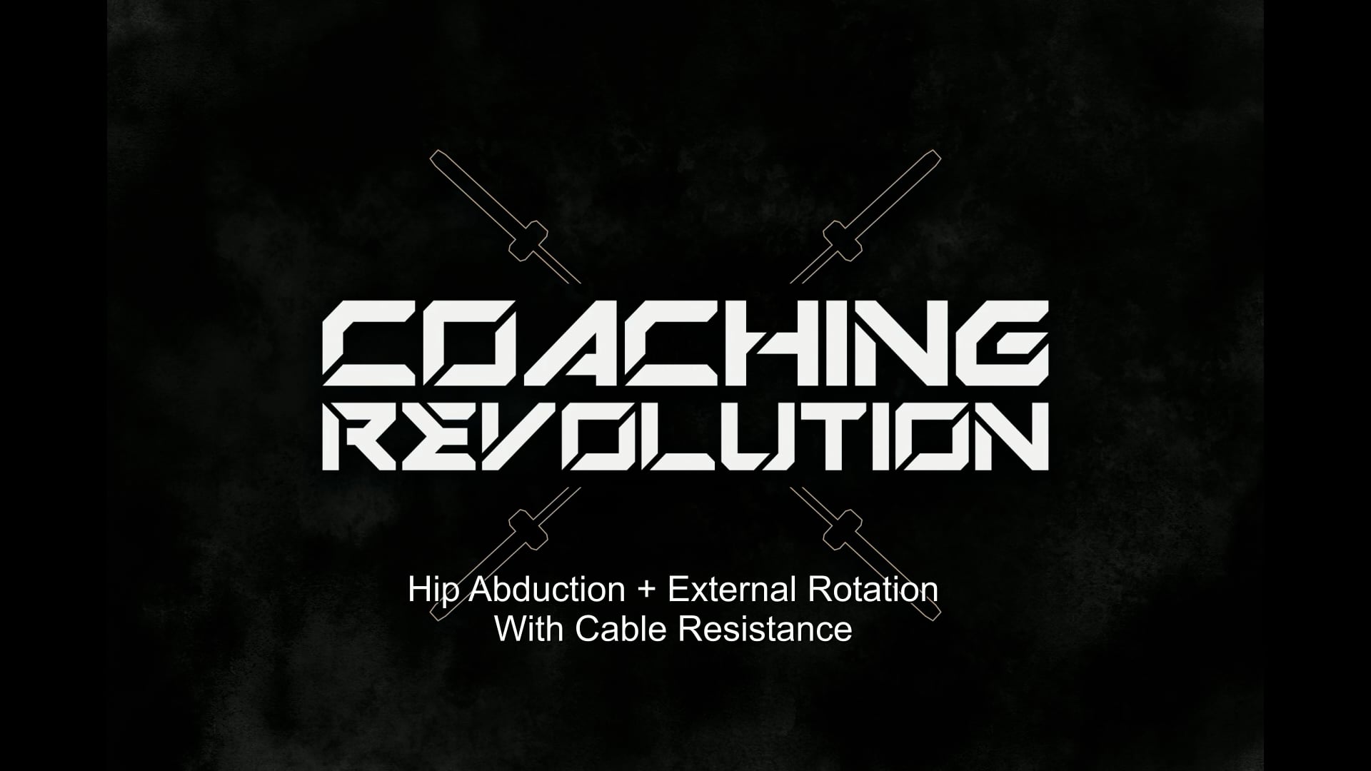 Hip Abduction Plus External Rotation with Cable Resistance