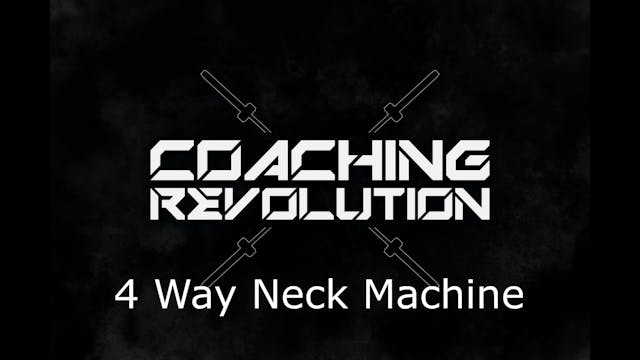 4 Way Neck Machine