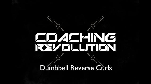 Dumbbell Reverse Curls