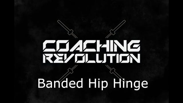 Banded Hip Hinge