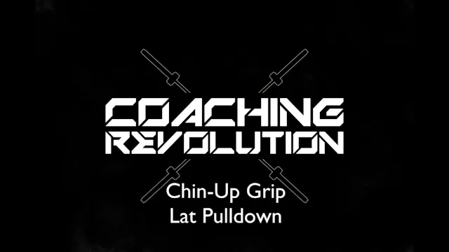 Chin-up Grip Lat Pulldown