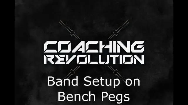 Band Setup on Bench Pegs