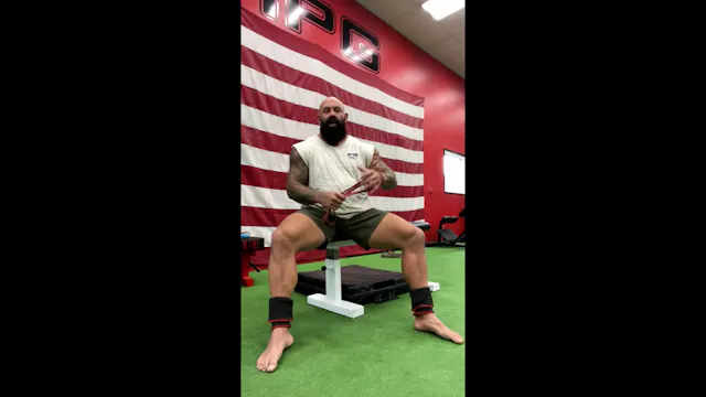 90 90 Cross Bench Hamstring Mob
