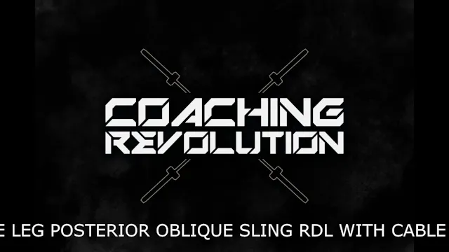 Single Leg Posterior Oblique Sling RD...