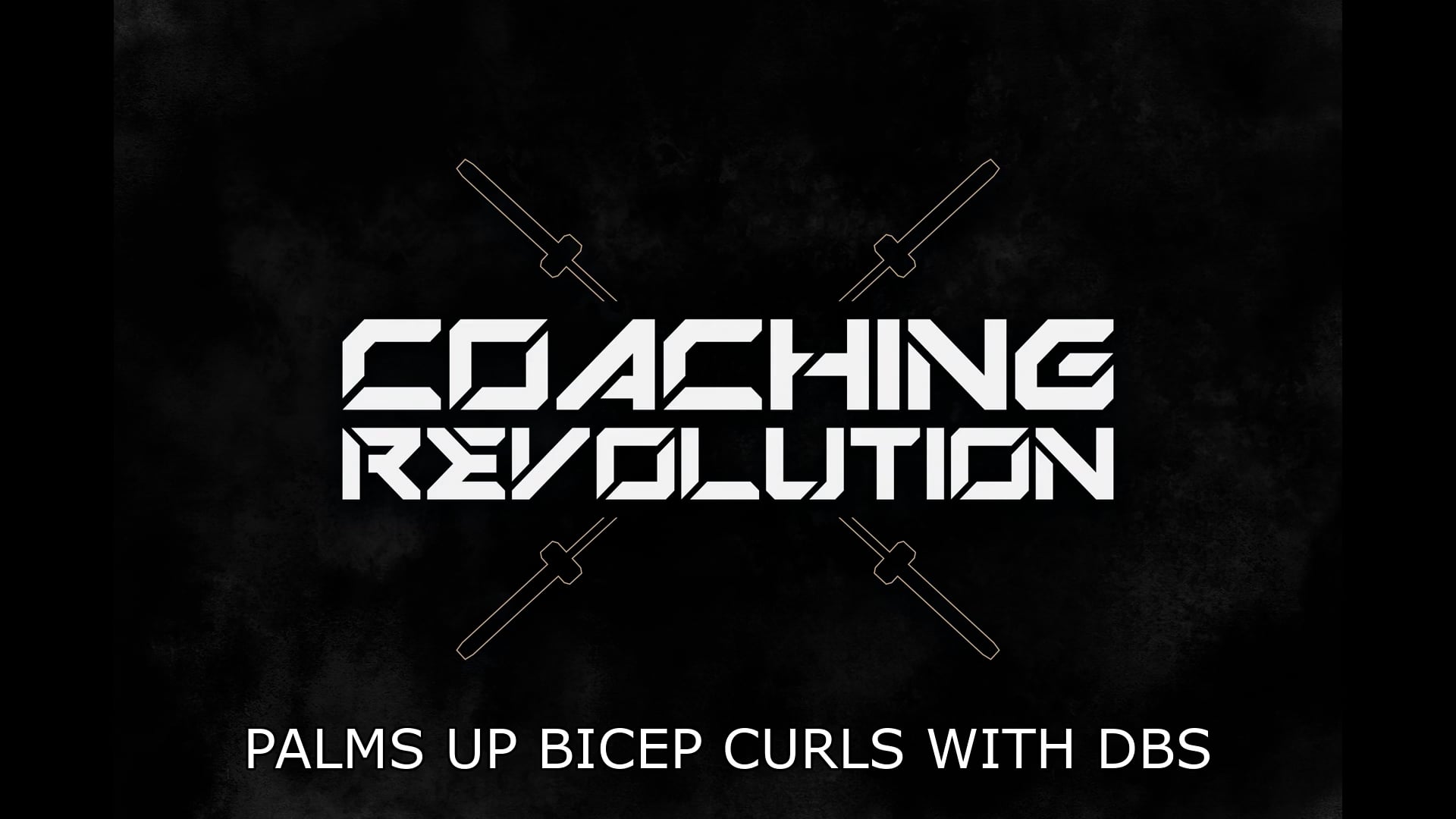 Palms up Bicep Curls With Dbs