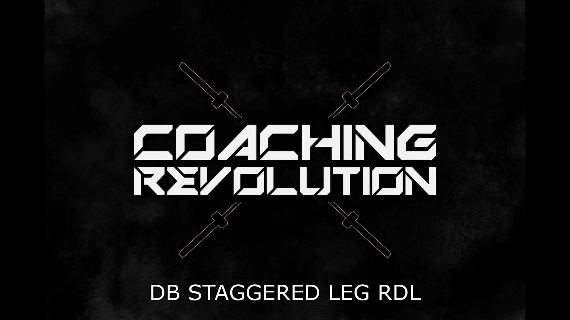 DB Staggered Leg RDL
