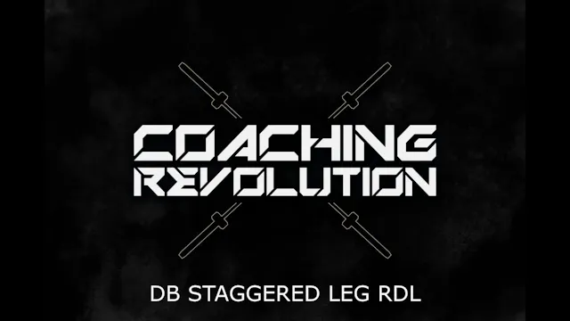 DB Staggered Leg RDL