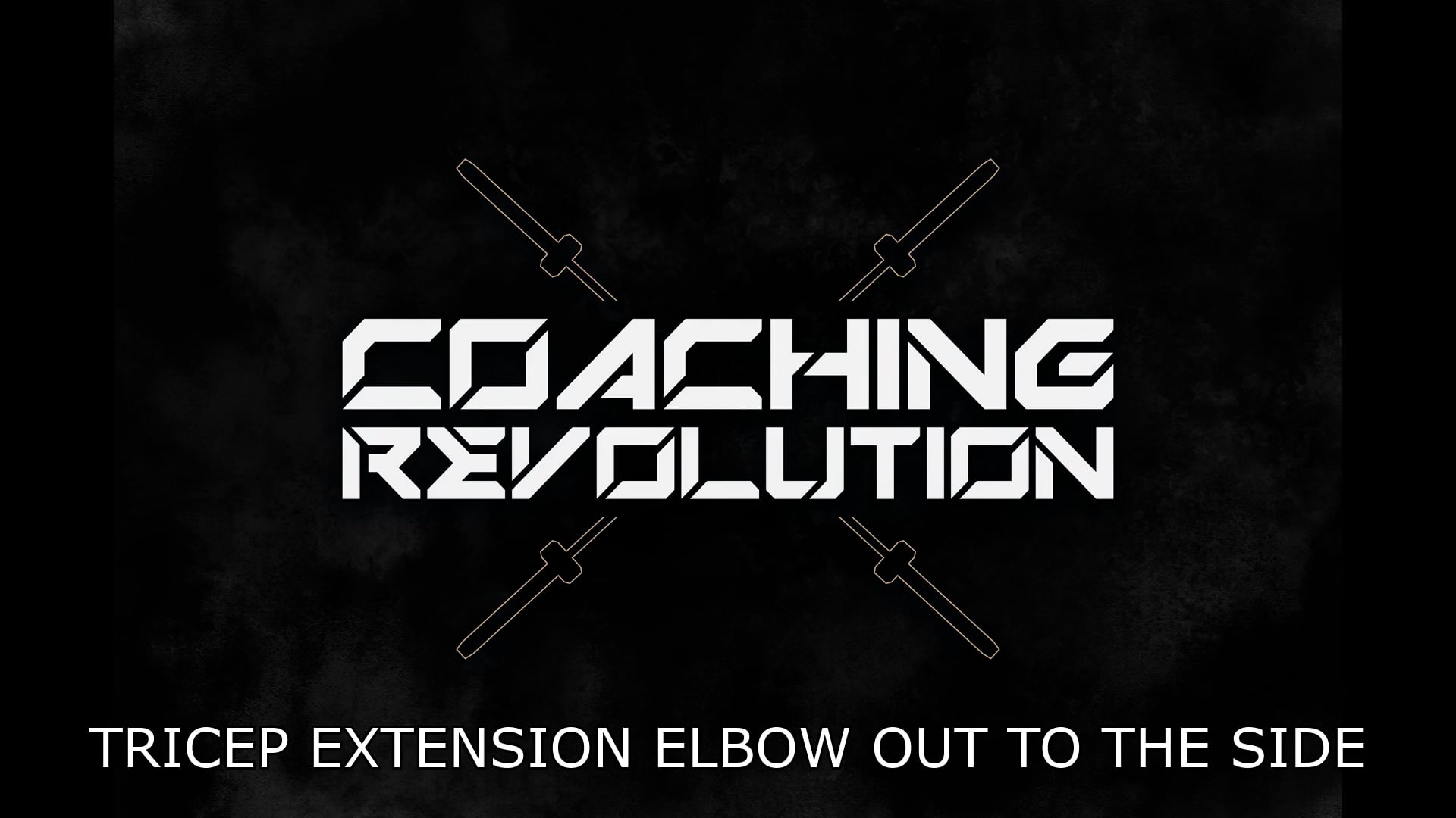 Tricep Extension Elbow Out to the Side