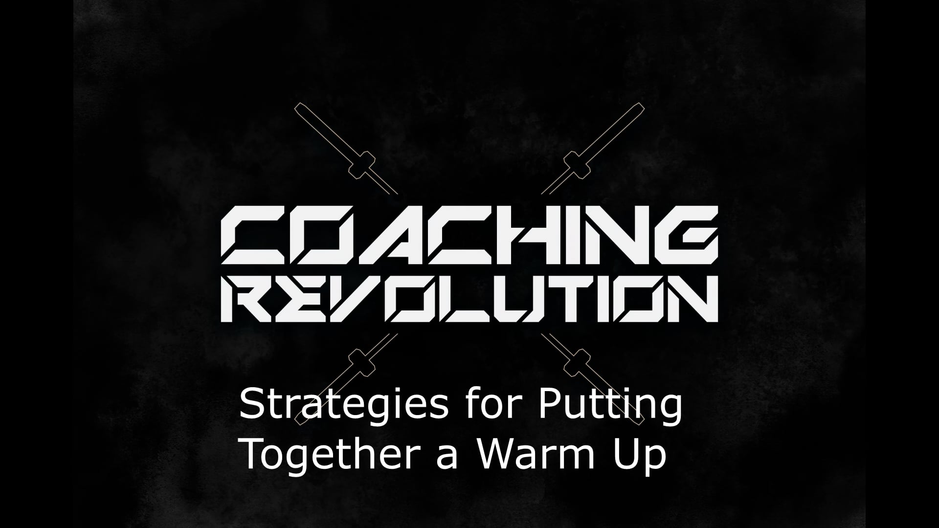 Strategies for Putting Together a Warm Up