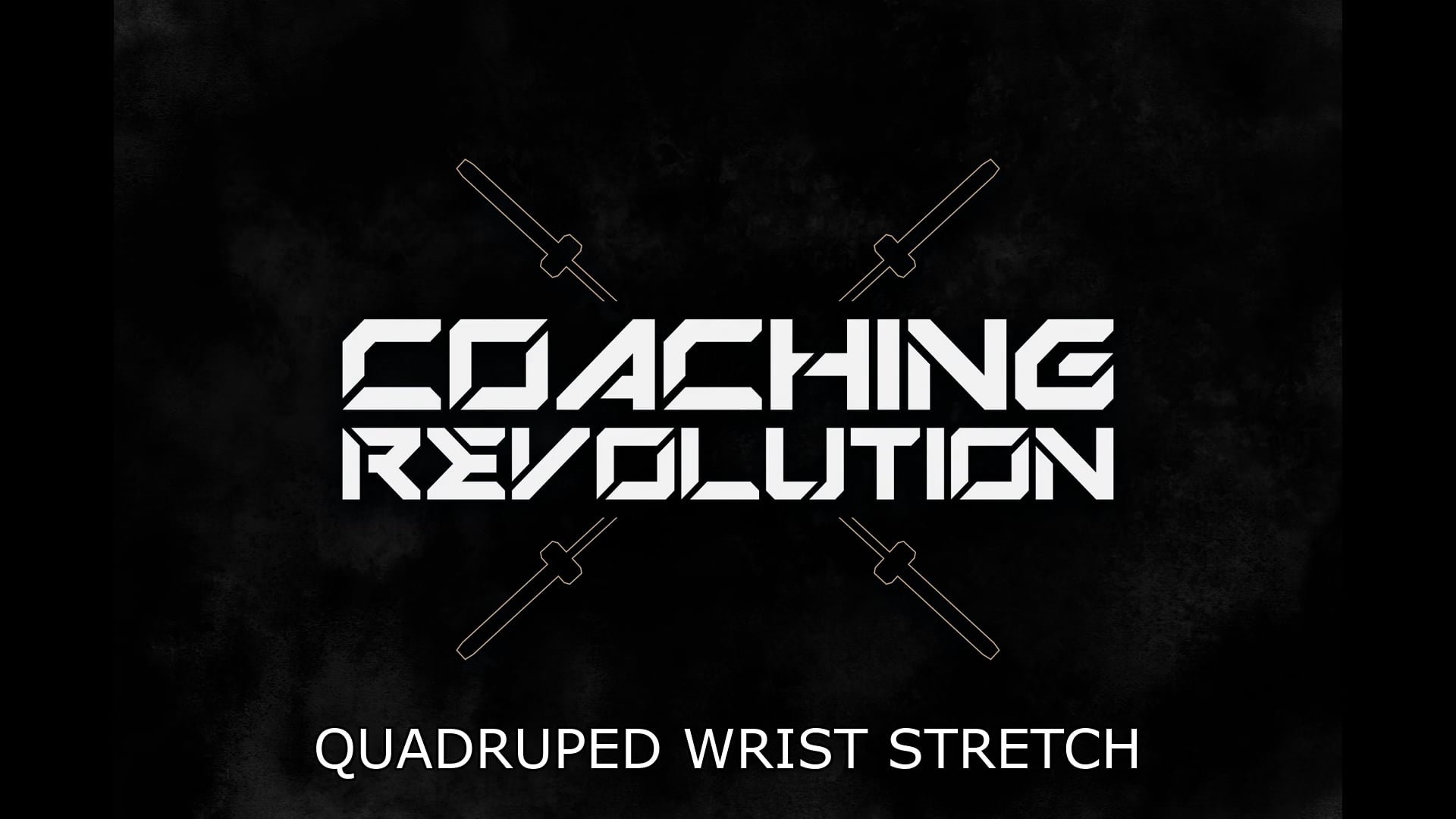 Quadruped Wrist Stretch
