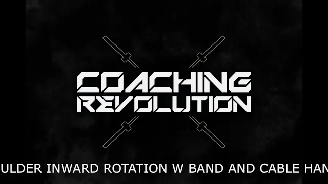Shoulder Inward Rotation w Band and C...