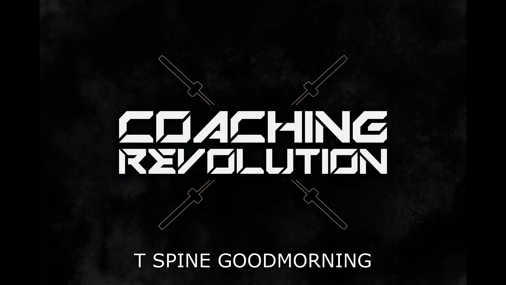 T Spine Goodmorning