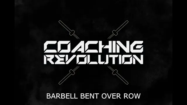 Barbell Bent Over Row